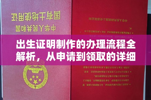 裕安出生证明制作的办理流程全解析，从申请到领取的详细指南
