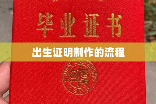 裕安出生证明制作的流程